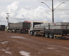 Estado reforça pedido por materiais de construção para avançar os trabalhos em Rio Bonito do Iguaçu