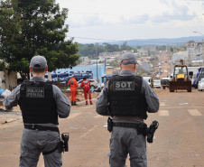 Presos fazem primeiras entregas na recuperação de escolas e creches em Rio Bonito do Iguaçu