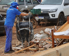 Para acelerar reconstrução, Polícia Penal coloca 89 presos para trabalhar em Rio Bonito do Iguaçu