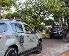 Polícias do Paraná cumprem 109 mandados em cinco estados contra organização criminosa