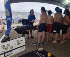 Exposição do Museu Paranaense de Ciências Forenses integra programação do Verão Maior Paraná