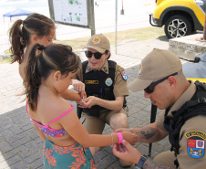 PMPR promove ação de interação com a comunidade e prevenção de crimes em Guaratuba