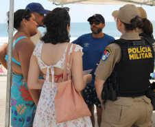 PMPR promove ação de interação com a comunidade e prevenção de crimes em Guaratuba