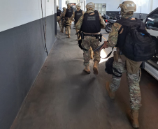 Unidades prisionais do Paraná são vistoriadas durante a 9ª fase da Operação Mute, realizada em todo o país