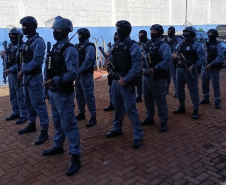 Unidades prisionais do Paraná são vistoriadas durante a 9ª fase da Operação Mute, realizada em todo o país