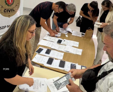 PCPR devolve 1,1 mil celulares aos proprietários com ações do Projeto Recuperacel em 2025