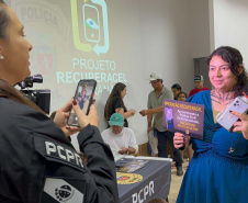 PCPR devolve 1,1 mil celulares aos proprietários com ações do Projeto Recuperacel em 2025