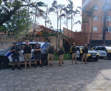 PMPR e Polícia Penal cumprem mandado de prisão por tráfico de drogas em Guaratuba