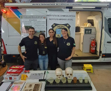 Exposição do Museu Paranaense de Ciências Forenses integra programação do Verão Maior Paraná