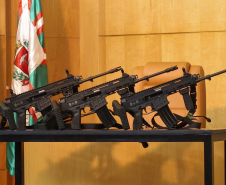 SESP entrega armas e viaturas ao MPPR no Dia Nacional do Ministério Público