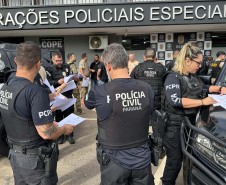 PCPR e PMPR fazem operação para desarticular grupos receptadores de fios de cobre