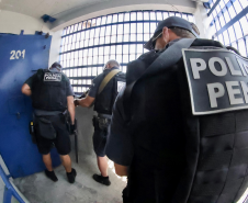 Polícia Penal realiza inspeção na Cadeia Pública de Paranaguá durante o Verão Maior Paraná