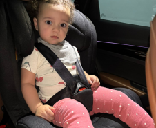 Corpo de Bombeiros alerta para cuidados no transporte de crianças em veículos