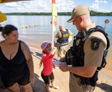 Por terra e água, forças de segurança garantem verão tranquilo no Noroeste