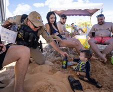 Por terra e água, forças de segurança garantem verão tranquilo no Noroeste