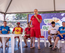 Porto São José recebe Troféu Elite, que treina bombeiros para resgates aquáticos