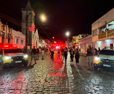 PMPR garante segurança em shows de Réveillon em Antonina