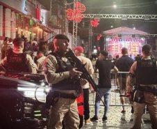 PMPR garante segurança em shows de Réveillon em Antonina