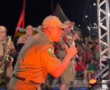 Música, interação e segurança: PMPR anima a noite de Caiobá