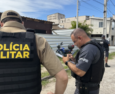 PPPR e PMPR fiscalizam cumprimento de medidas cautelares em Pontal do Paraná