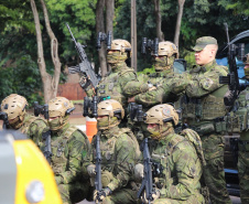 Nova base da Polícia de Fronteira é entregue pelo Estado em Santa Helena, no Oeste