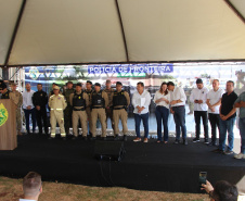 Nova base da Polícia de Fronteira é entregue pelo Estado em Santa Helena, no Oeste