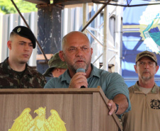 Nova base da Polícia de Fronteira é entregue pelo Estado em Santa Helena, no Oeste