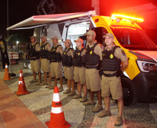 Polícia Militar atua para público recorde no primeiro grande show da temporada em Matinhos
