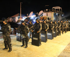 Polícia Militar atua para público recorde no primeiro grande show da temporada em Matinhos