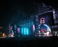 Polícia Militar atua para público recorde no primeiro grande show da temporada em Matinhos