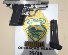 PMPR prende condutor por embriaguez, posse de drogas e de arma de fogo após acidente de trânsito em Guaratuba