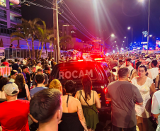 PMPR garante segurança nos shows do Verão Maior em Matinhos e Pontal do Paraná no sábado