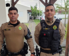 Patrulha Rural da PMPR resgata família arrastada por "Cabeça d’Água" em Guaratuba