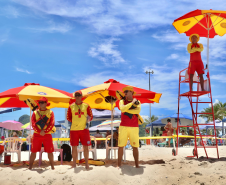 Corpo de Bombeiros reforça orientações para banhistas sobre correntes de retorno no mar