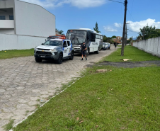 PPPR realiza transferência de custodiados para Piraquara durante o Verão Maior Paraná