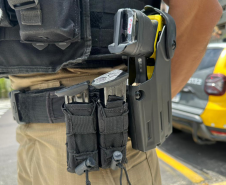 Tasers reforçam trabalho das forças de segurança durante o Verão Maior Paraná no Litoral