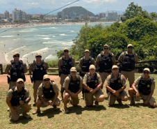 PMPR reforça policiamento no Morro do Cristo durante a Operação Verão Maior