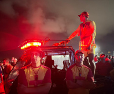 Bombeiros reforçam atuação em shows com motos aquáticas e drone com câmera térmica