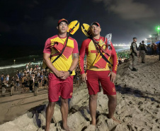 Bombeiros reforçam atuação em shows com motos aquáticas e drone com câmera térmica