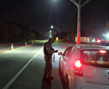 PMPR reforça a fiscalização nas rodovias do litoral durante o fim de semana de shows