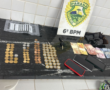 PMPR prende quatro homens por roubo e recupera veículos em Cascavel