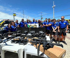 Polícia Científica do Paraná recebe armamento de ponta pela primeira fez na história