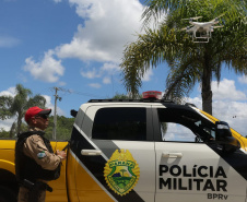 PMPR intensifica fiscalização com drones nas rodovias de acesso ao Litoral