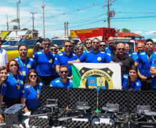 Polícia Científica do Paraná recebe armamento de ponta pela primeira fez na história
