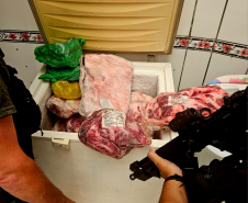 PCPR recupera carga de carne e prende homem por receptação em Guaratuba
