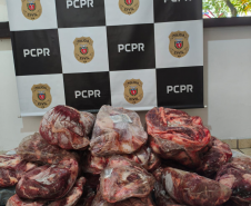PCPR recupera carga de carne e prende homem por receptação em Guaratuba