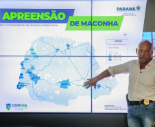 Paraná apreende 1,5 tonelada de drogas por dia em 2025 e tira R$ 2 bilhões do tráfico