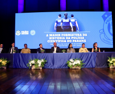 186 novos profissionais: Polícia Científica do Paraná realiza maior formatura da história