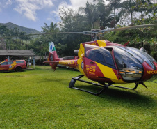 Helicóptero Arcanjo 01 eleva padrão de resgates no Litoral durante o Verão Maior Paraná