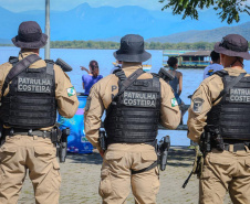 Patrulha Costeira da PMPR reforça segurança durante o Verão Maior Paraná